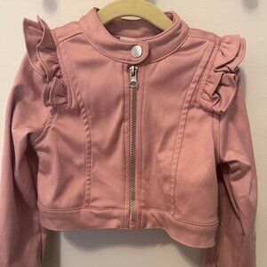Little Lass Pink Jacket- Size 5